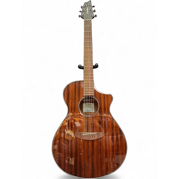 Used Breedlove Discovery S Concert CE HB Mahogany Acoustic Electric Guitar