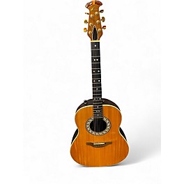 Used Ovation 1612 Natural Acoustic Electric Guitar