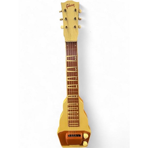 Vintage 1940s Gibson BR9 Cream Lap Steel