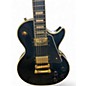 Used Epiphone Les Paul Custom Black Solid Body Electric Guitar