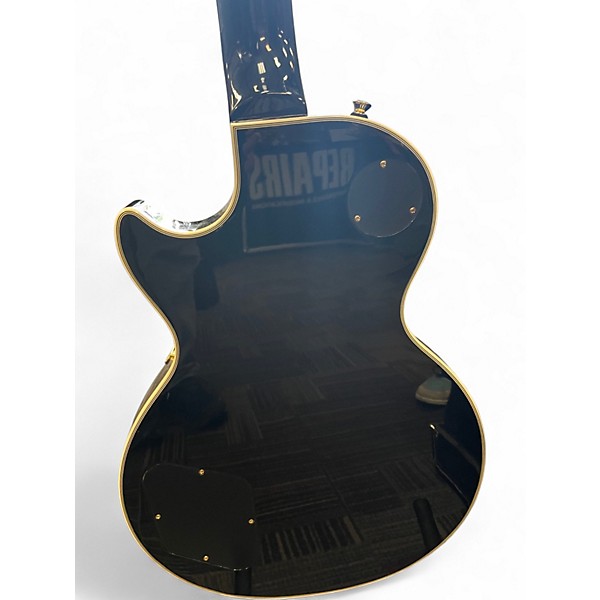 Used Epiphone Les Paul Custom Black Solid Body Electric Guitar