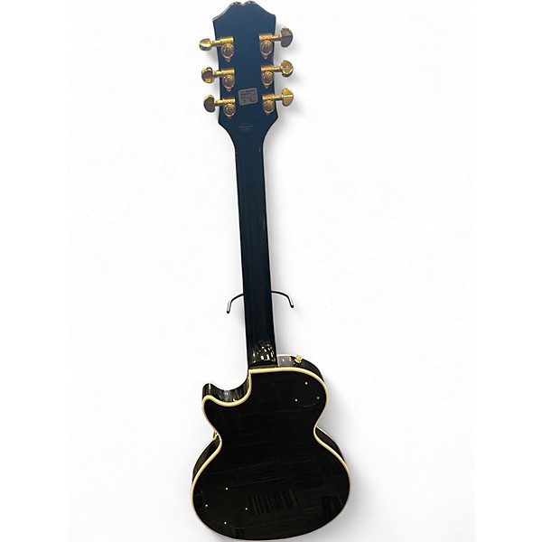 Used Epiphone Les Paul Custom Black Solid Body Electric Guitar