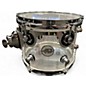 Used DW 8X10 design series acrylic tom Clear Drum thumbnail