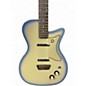Used Danelectro U2 AQUA BURST Solid Body Electric Guitar