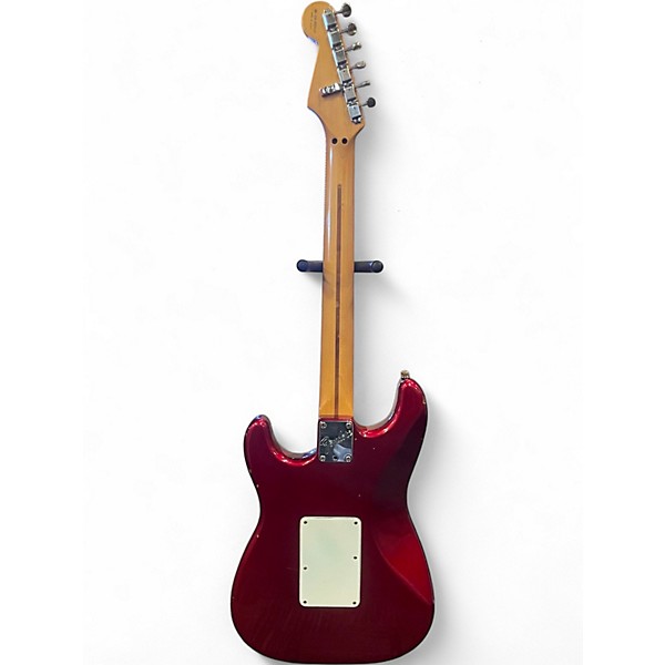 Vintage 1992 Fender STRATOCASTER Candy Apple Red Metallic Solid Body Electric Guitar