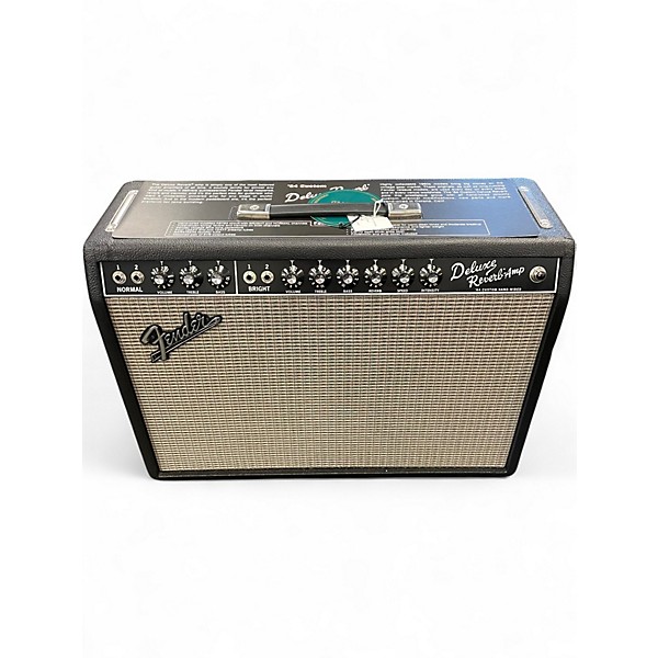 Used Fender 64 Custom Deluxe Reverb Hand Wired Tube Guitar Combo Amp
