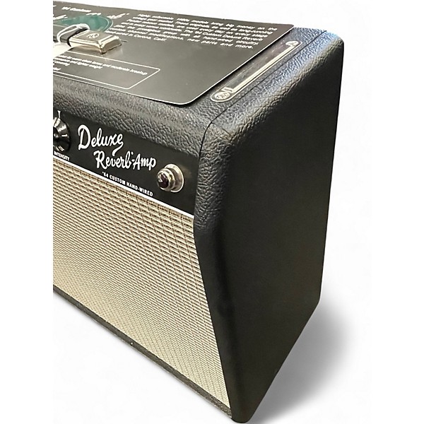Used Fender 64 Custom Deluxe Reverb Hand Wired Tube Guitar Combo Amp