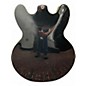 Used Epiphone SHERATON II PRO Black Hollow Body Electric Guitar