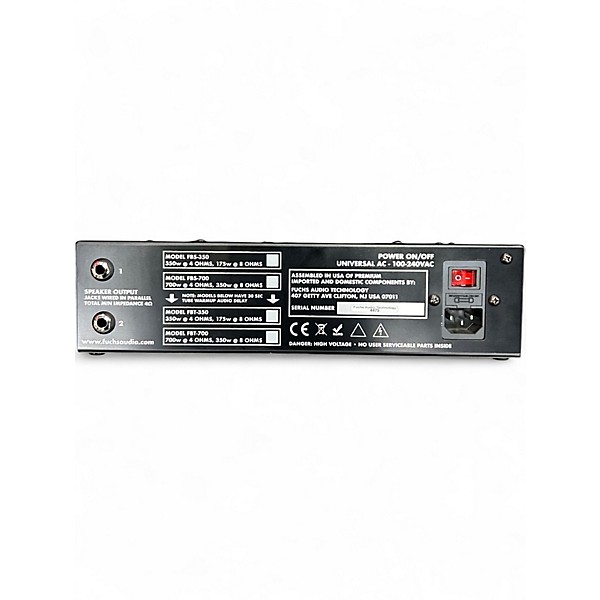 Used Fuchs FBS-700 Bass Amp Head