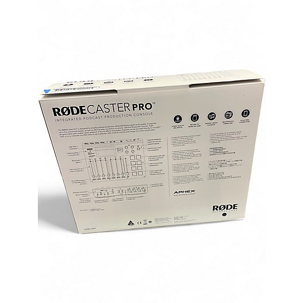 Used RODE RODECasterPro Powered Mixer