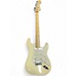 Used Fender Standard Stratocaster Olympic White Solid Body Electric Guitar thumbnail