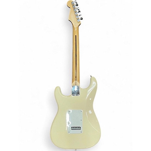 Used Fender Standard Stratocaster Olympic White Solid Body Electric Guitar