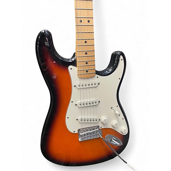 Used Fender Standard Stratocaster Brown Sunburst Solid Body Electric Guitar