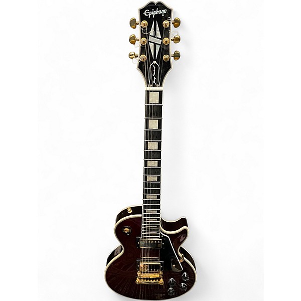 Used Epiphone Jerry Cantrell Wino Les Paul Wine Red Solid Body Electric Guitar