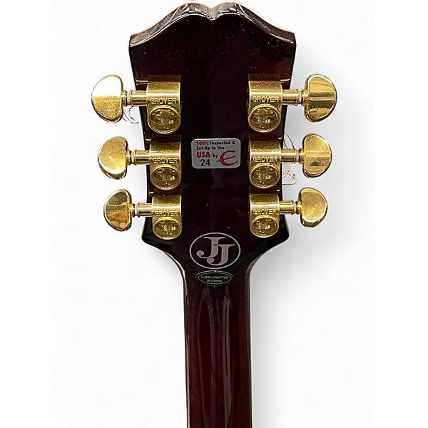 Used Epiphone Jerry Cantrell Wino Les Paul Wine Red Solid Body Electric Guitar