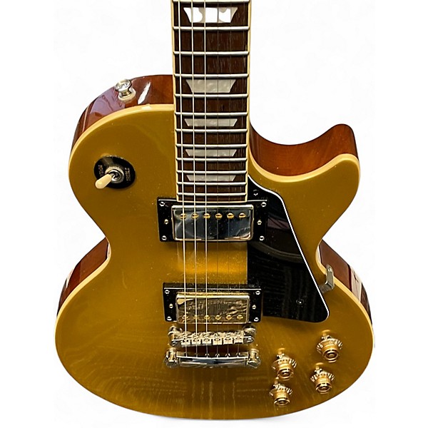 Used Epiphone Les Paul Standard Gold Top Solid Body Electric Guitar