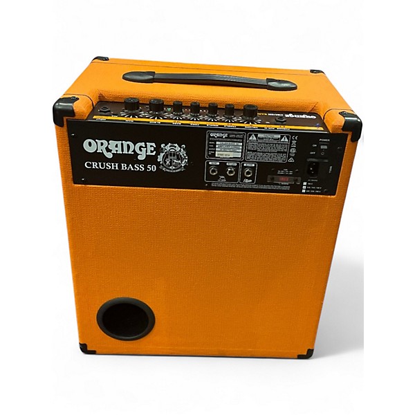 Used Orange Amplifiers Crush Bass 50 Bass Combo Amp