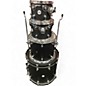 Used DW 4 Piece Design Series BLACK Drum Kit thumbnail