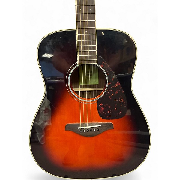 Used Yamaha FG830 3 Color Sunburst Acoustic Guitar