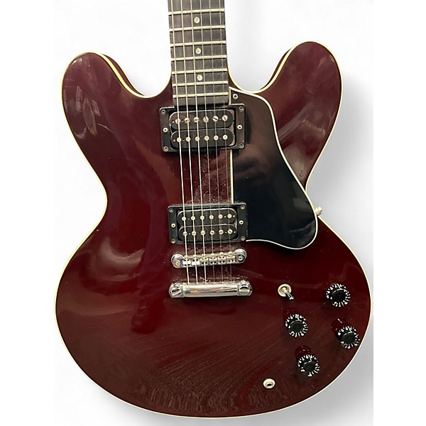 Vintage 1991 Gibson ES335 Studio Wine Red Solid Body Electric Guitar