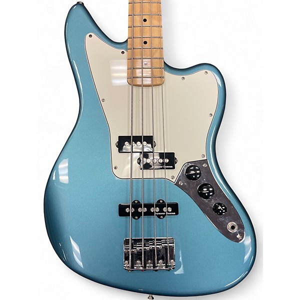 Used Fender Jaguar Bass Tidepool Electric Bass Guitar