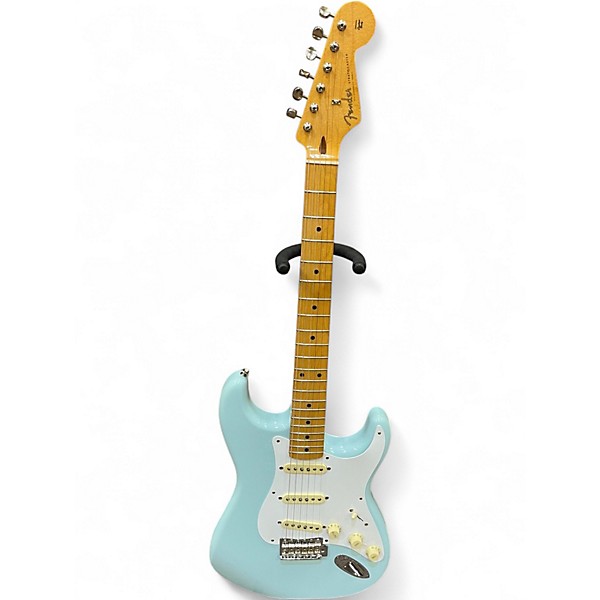 Used Fender Vintera 50s Stratocaster Sonic Blue Solid Body Electric Guitar