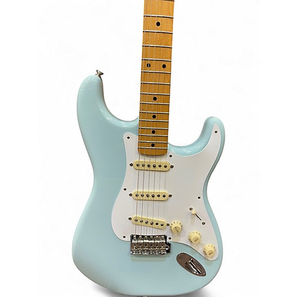 Used Fender Vintera 50s Stratocaster Sonic Blue Solid Body Electric Guitar