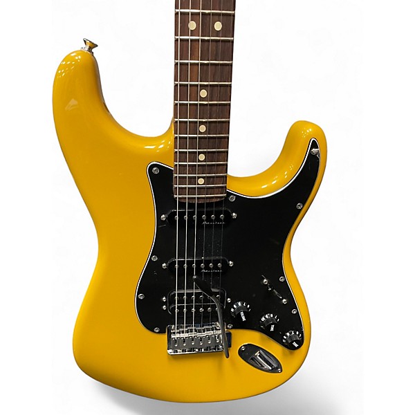 Used Fender PLAYER II MODIFIED STRATOCASTER HSS SUNSHINE YELLOW Solid Body Electric Guitar