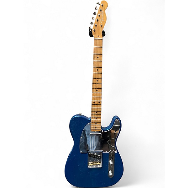 Used Fender J MASCIS TELECASTER BLUE SPARKLE Solid Body Electric Guitar