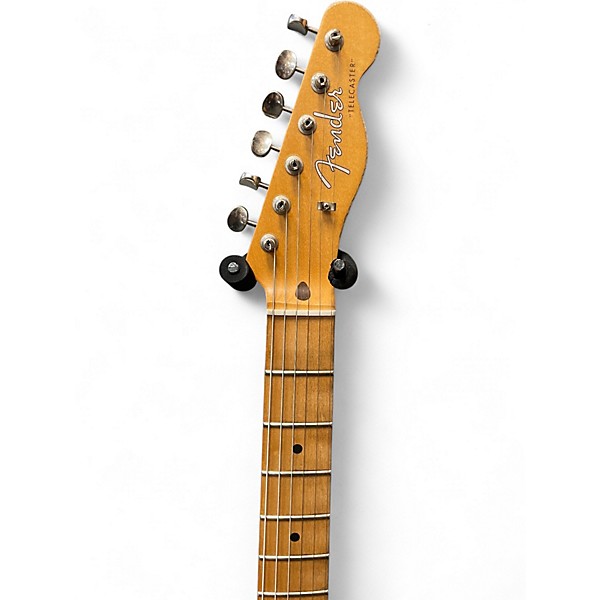 Used Fender J MASCIS TELECASTER BLUE SPARKLE Solid Body Electric Guitar