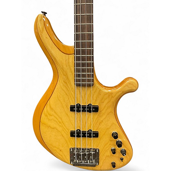 Used Ibanez G104-NT Grooveline Natural Electric Bass Guitar