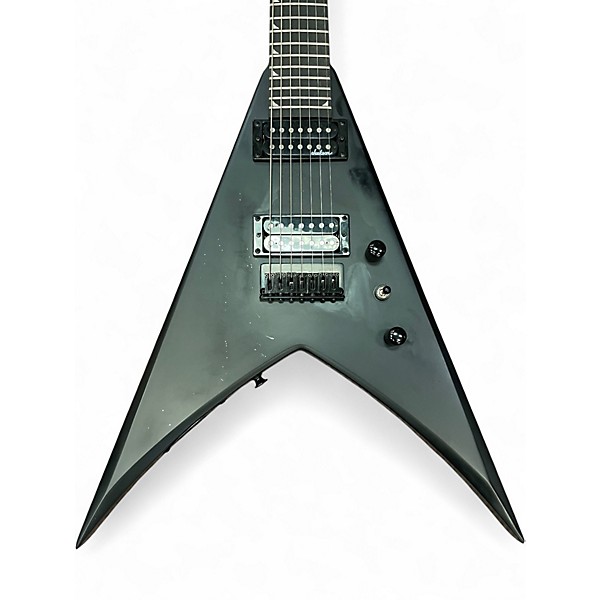 Used Jackson JS22-7 KING V Black Solid Body Electric Guitar