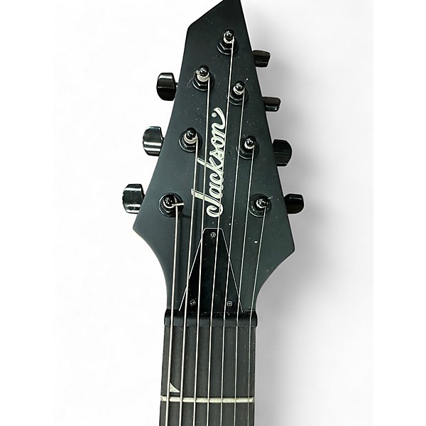 Used Jackson JS22-7 KING V Black Solid Body Electric Guitar