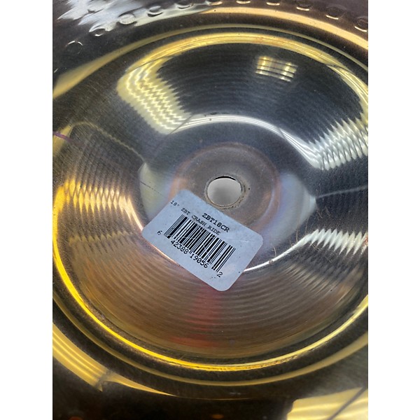 Used Zildjian 18in ZBT Crash Ride Cymbal