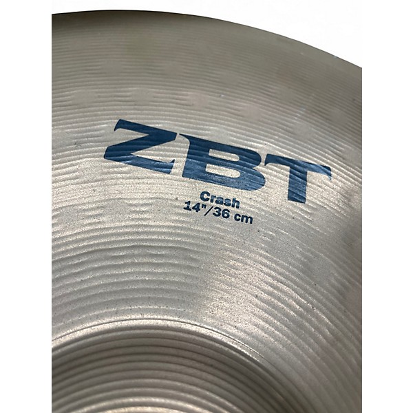 Used Zildjian 14in ZBT Crash Cymbal
