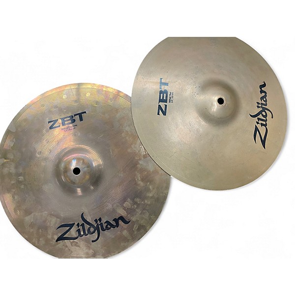 Used Zildjian 13in ZBT Rock Hi Hat Pair Cymbal