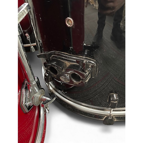 Used Pearl 5 Piece Soundcheck Black Drum Kit