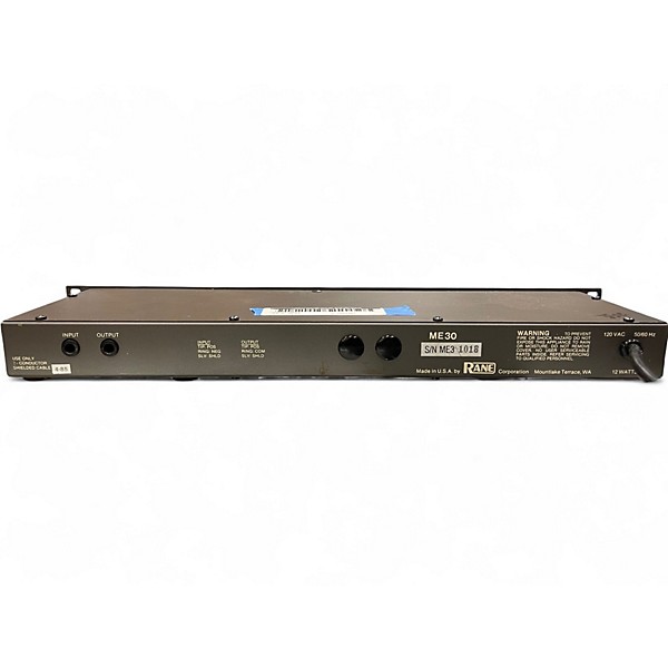 Used RANE ME30 Equalizer