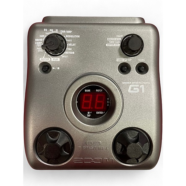 Used Zoom G1 guitar effects pedal Effect Pedal