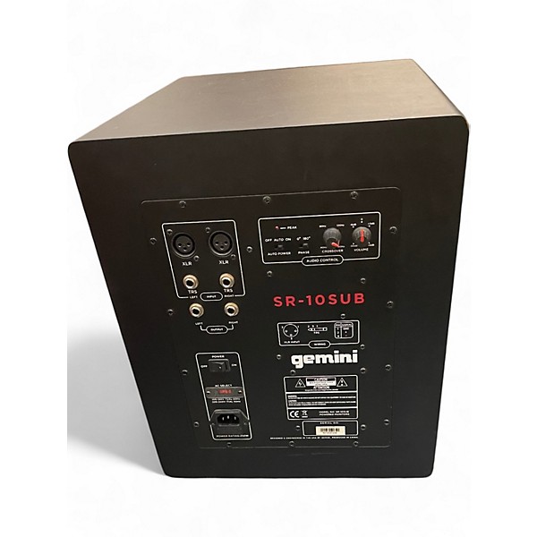 Used Gemini Gemini SR-10 Subwoofer