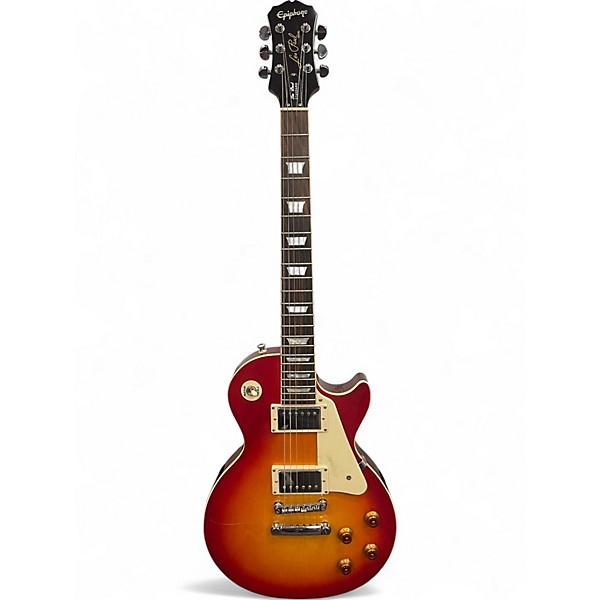 Used Epiphone Les Paul Standard Cherry Sunburst Solid Body Electric Guitar