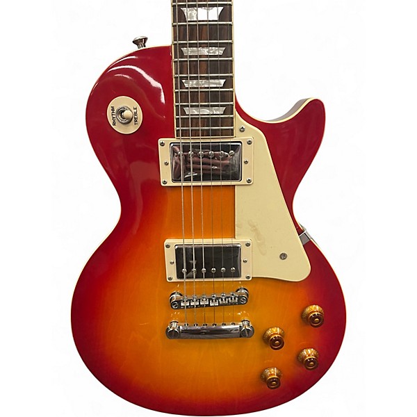 Used Epiphone Les Paul Standard Cherry Sunburst Solid Body Electric Guitar