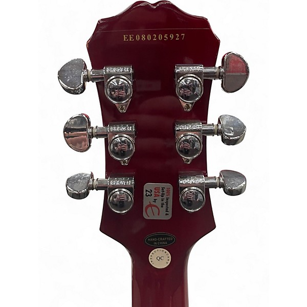 Used Epiphone Les Paul Standard Cherry Sunburst Solid Body Electric Guitar