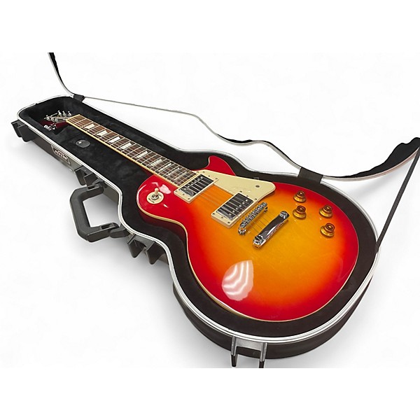 Used Epiphone Les Paul Standard Cherry Sunburst Solid Body Electric Guitar