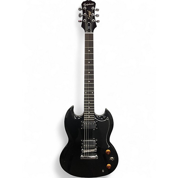 Used Epiphone SG Special Bolt On Black Solid Body Electric Guitar