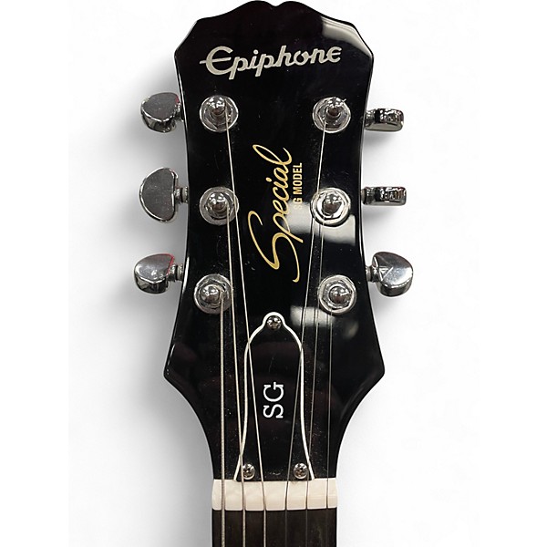 Used Epiphone SG Special Bolt On Black Solid Body Electric Guitar