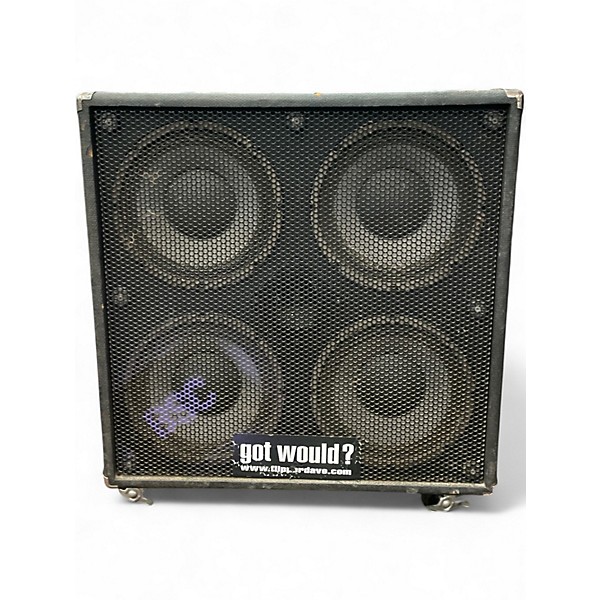 Used Fender Bassman 410H 600W 4X10 Bass Cabinet