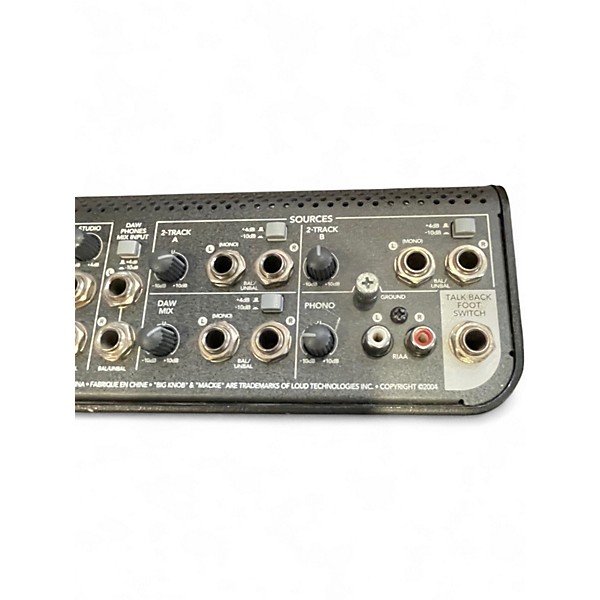 Used Mackie Big Knob Studio Volume Controller