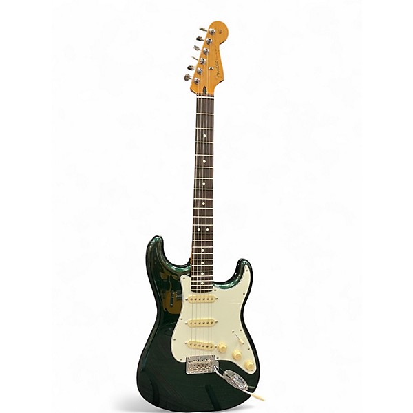 Used Fender Player II Stratocaster British Racing Green Solid Body Electric Guitar
