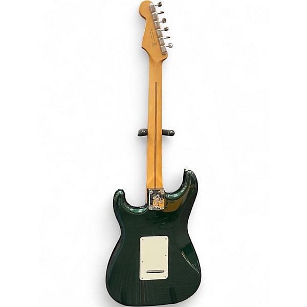 Used Fender Player II Stratocaster British Racing Green Solid Body Electric Guitar